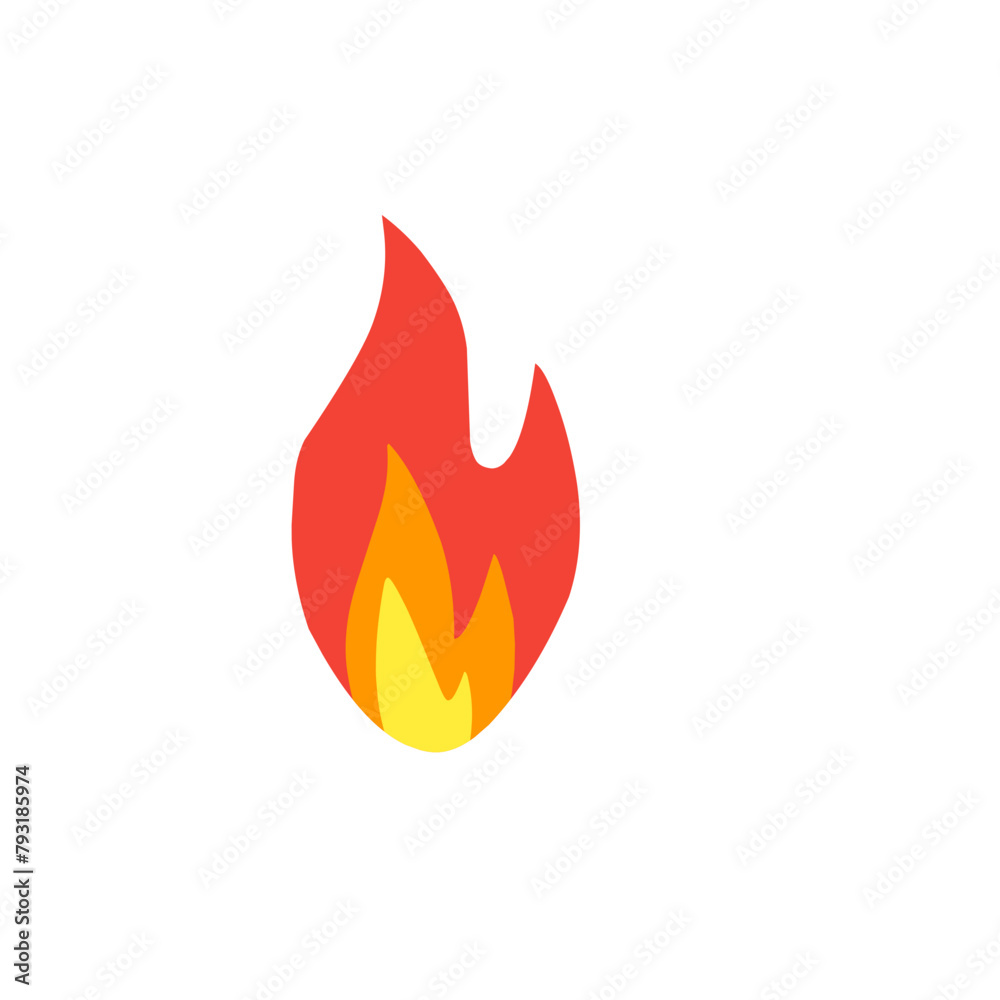 Fire Emoji Icon Fire Emoji Icon