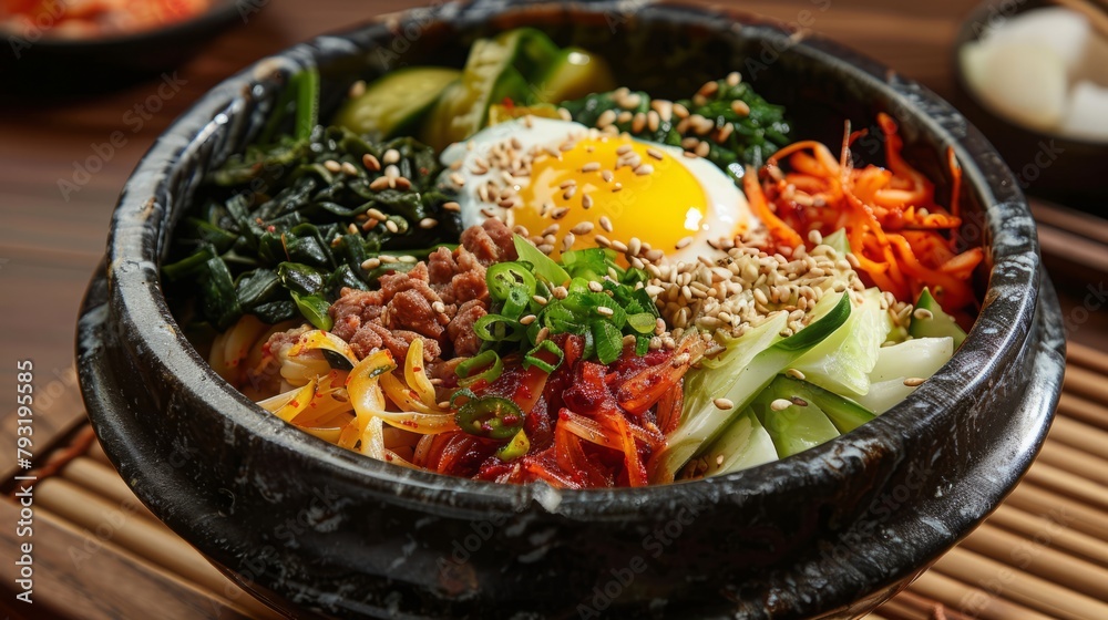 photo korean dish. photo korean dish.
