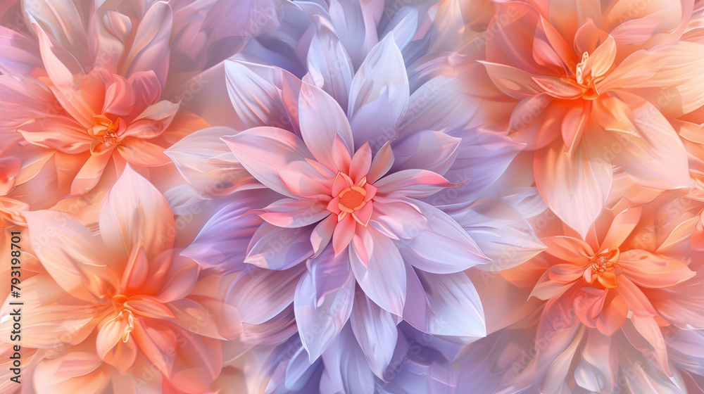 Obraz premium bouquet of flowers background