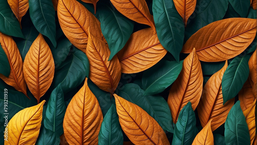 leaf background looks beautiful