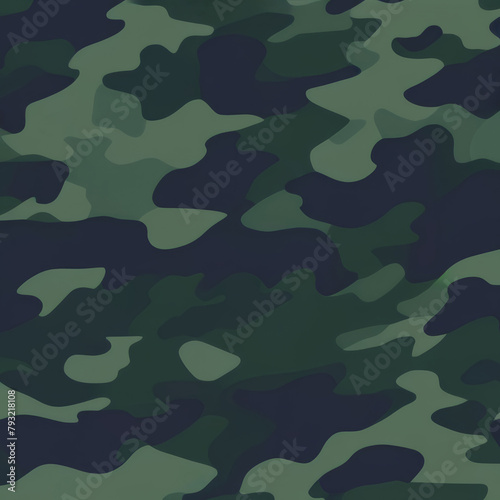A simple camouflage pattern in Green hunting. Military camouflage. 4608 x 4608