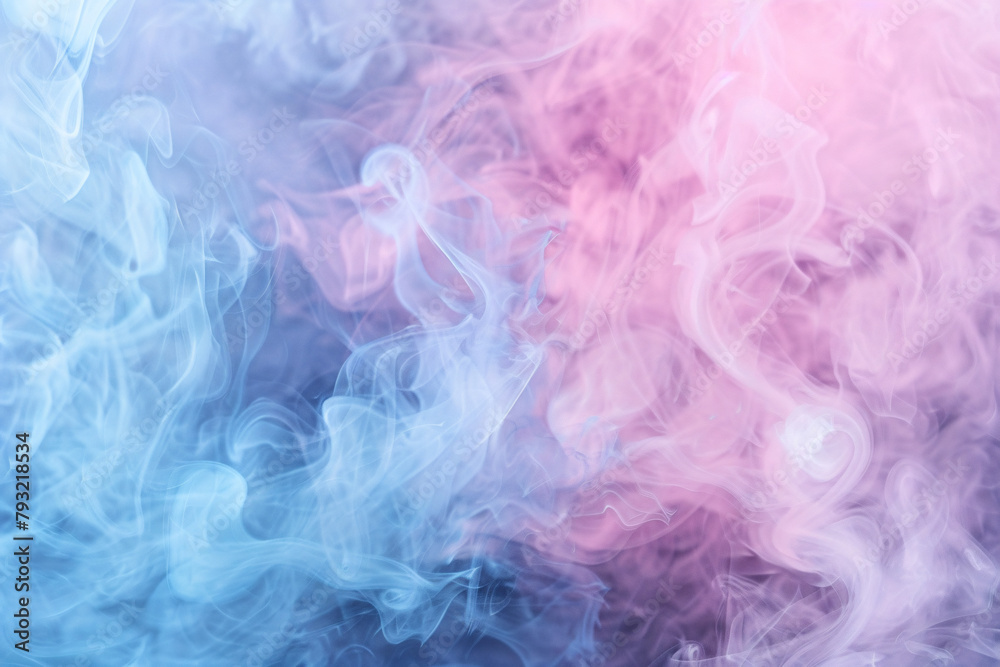 Abstract colorful smoke background.