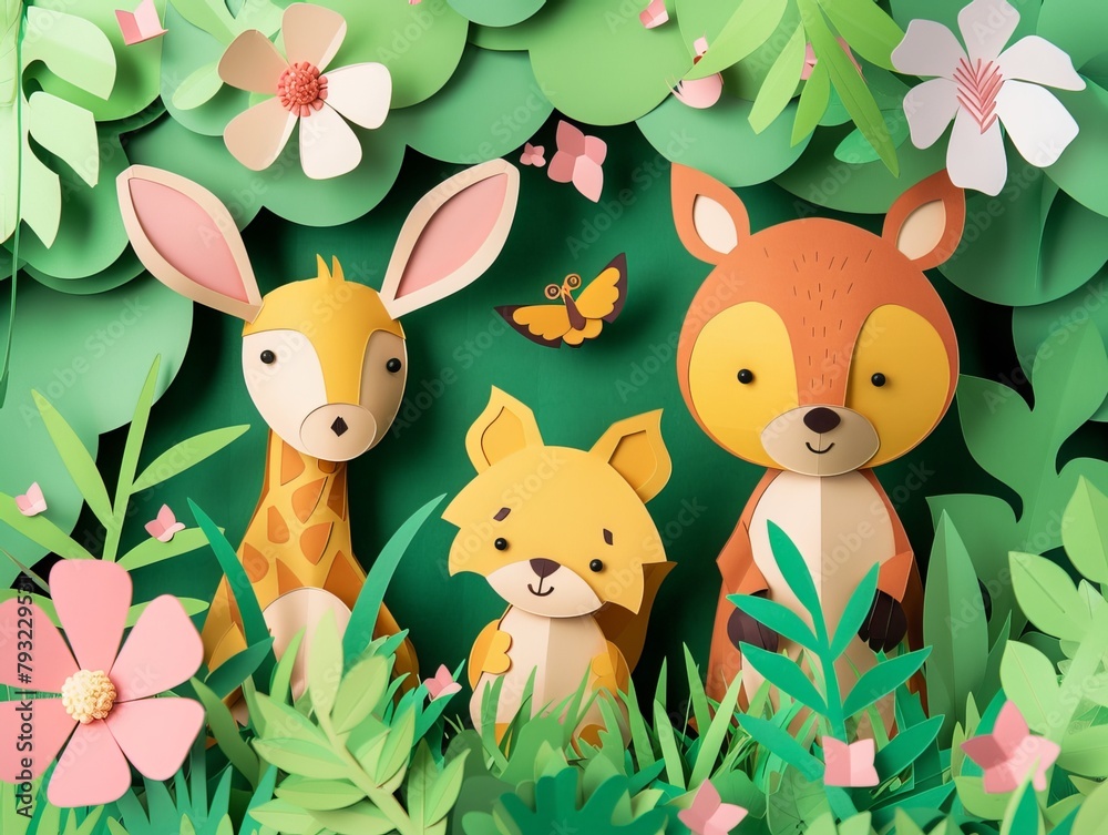 Naklejka premium World Wildlife Day