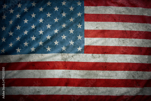 Grunge American flag © Stillfx