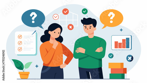 A confused couple standing in front of a wall of insurance and investment options representing the challenge of navigating complex financial