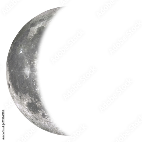 Fototapeta Naklejka Na Ścianę i Meble -  Waning Crescent (Moon Phase), 