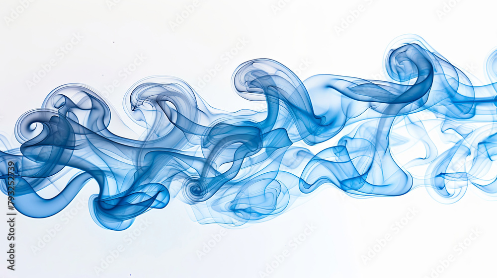 The smoke slowly curls in the air, creating mesmerizing patterns and mysterious shapes