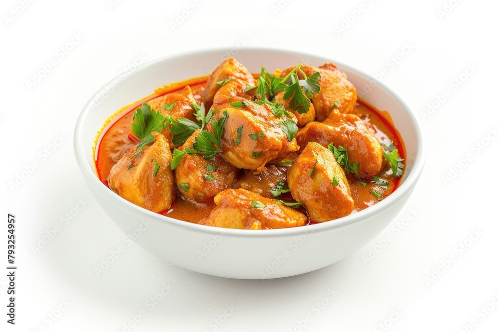 A white bowl filled with meat and vegetables, perfect for food blogs or recipe websites A white bowl filled with meat and vegetables, perfect for food blogs or recipe websites