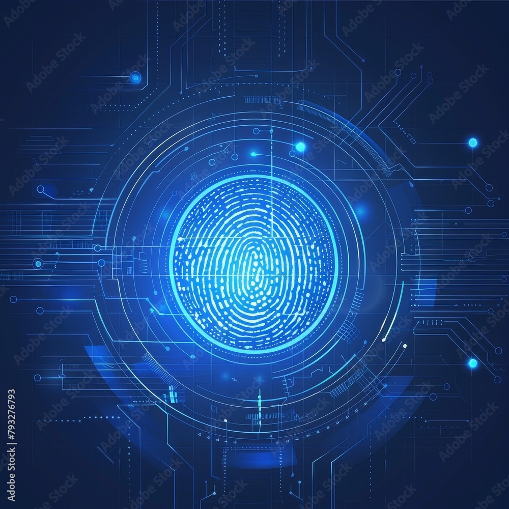 Enhancing Cybersecurity: Biometric Locks and AI Encryption for Online Protection