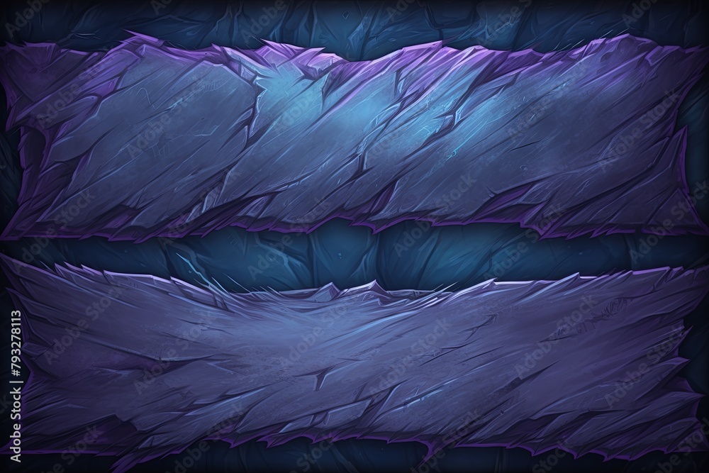 Blue Purple Grainy Banners: Dynamic Twitch Overlays Collection