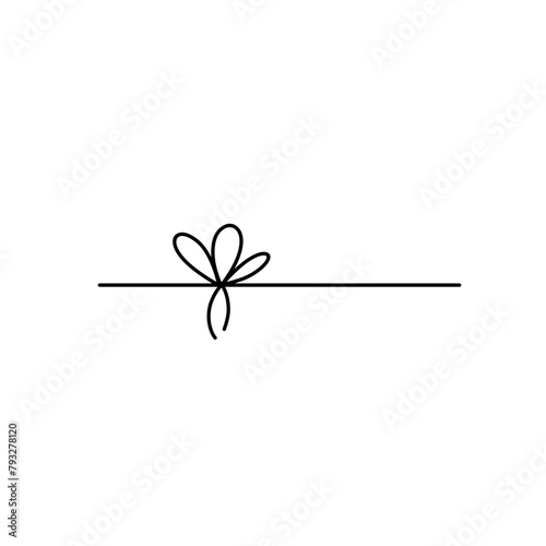 Bow Line Icon