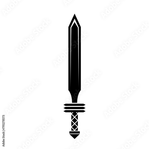 Shilouette Vector Sword