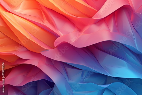3D Model Texture Wrap: Bright Modern Abstracts Unveiled