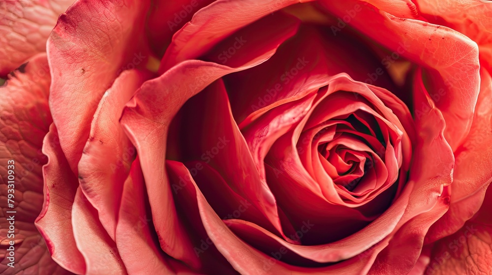 A close up shot capturing a vivid red rose background A close up shot capturing a vivid red rose background