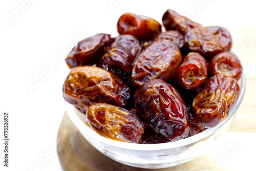 Dates or dattes palm fruit