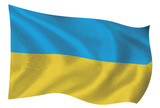 ウクライナ　国　旗　世界　アイコン