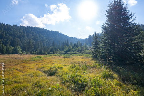 Landscape of area of Tiha Rila, Rila mountain, Bulgaria