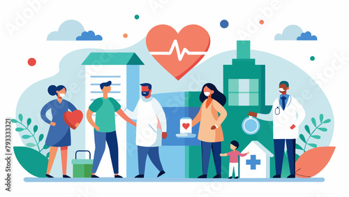 A community health fair offering free health screenings and resources on managing chronic conditions emphasizing the importance of early