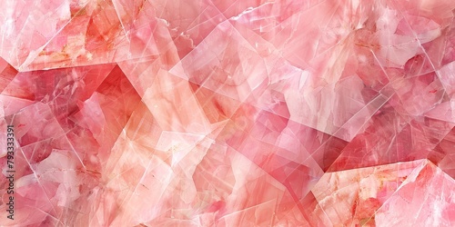 Wallpaper Mural Geometric Rose Quartz Elegance Torontodigital.ca