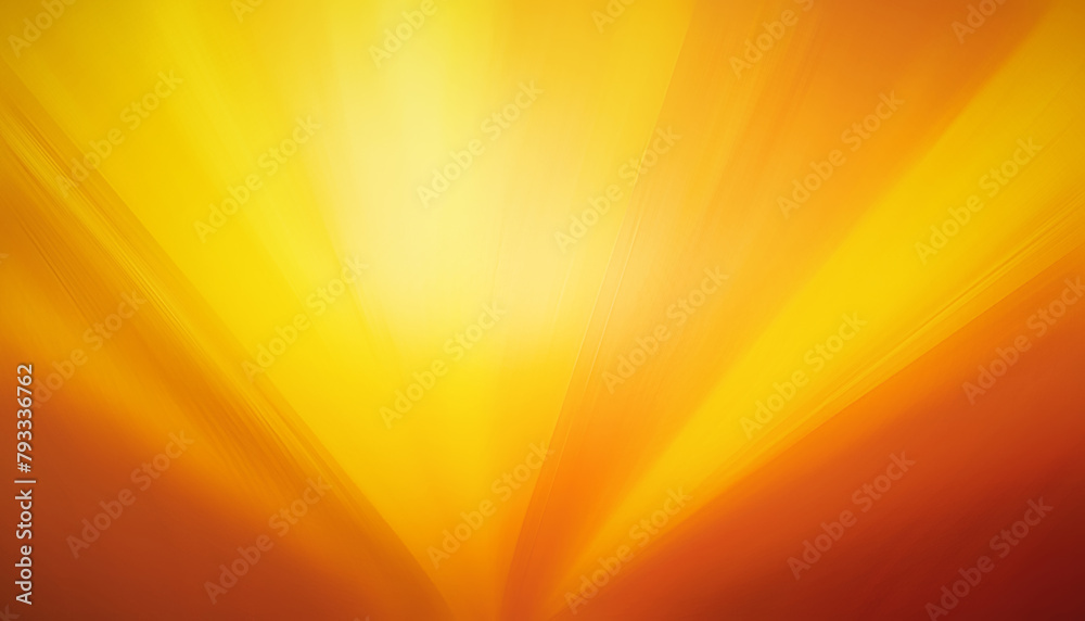 Obraz premium background orange rays with sunlight