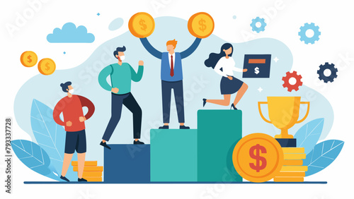 A companysponsored financial wellness challenge where employees compete in saving budgeting and investing goals for a chance to win prizes.