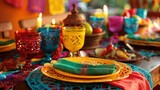 Vibrant and festive table decorations to add flair to your Fiesta celebrations