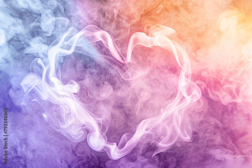 Abstract colorful smoke background. Abstract colorful smoke background.