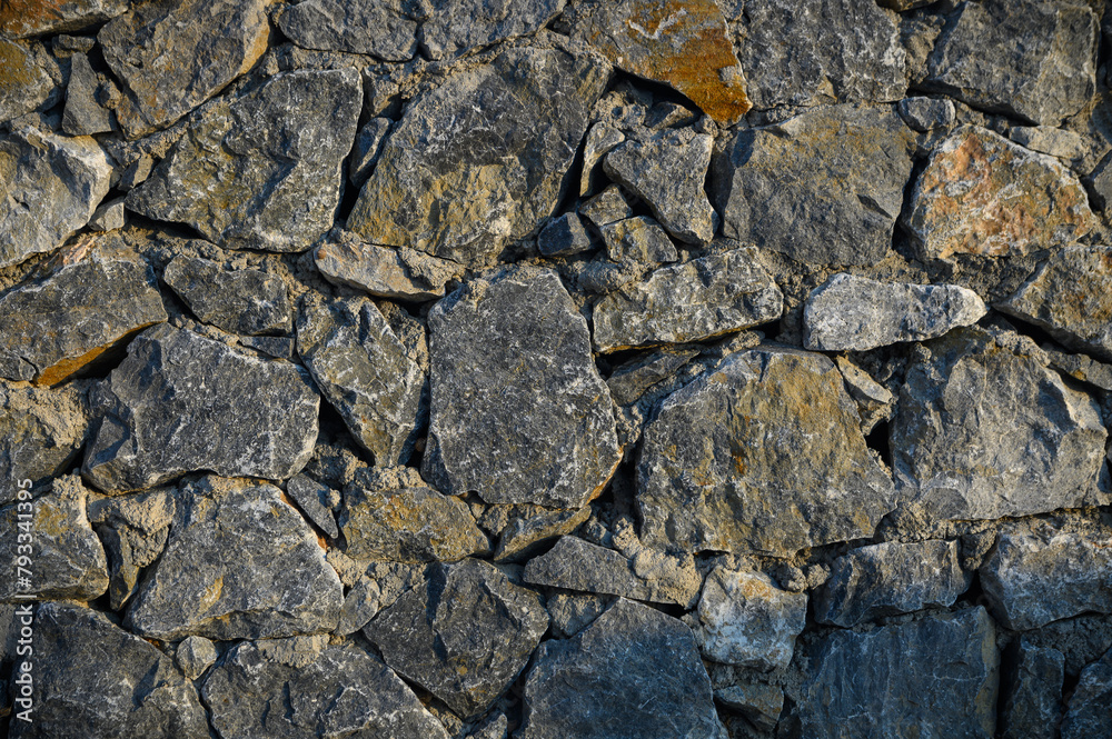 Wall of stones as a texture 2