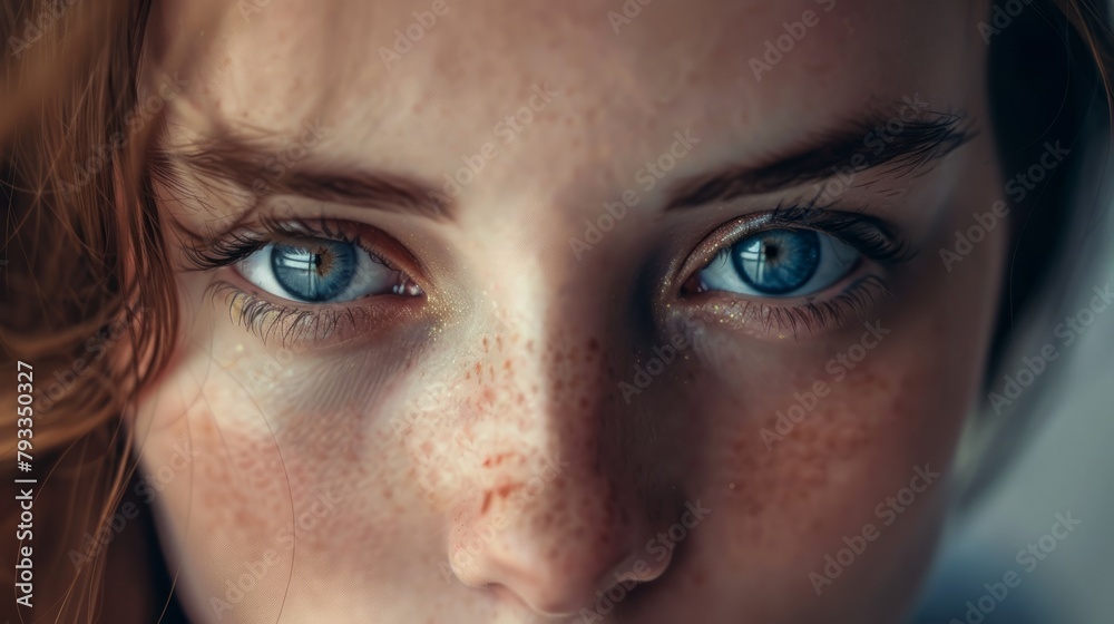 Fototapeta premium women with blurred backgrounds generative ai