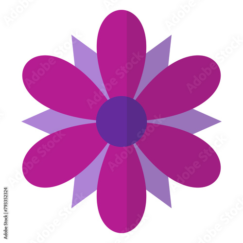 Happy Vesak Day Element on White Background. Vector Illustration.