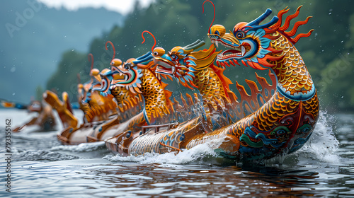 chinese dragon statue