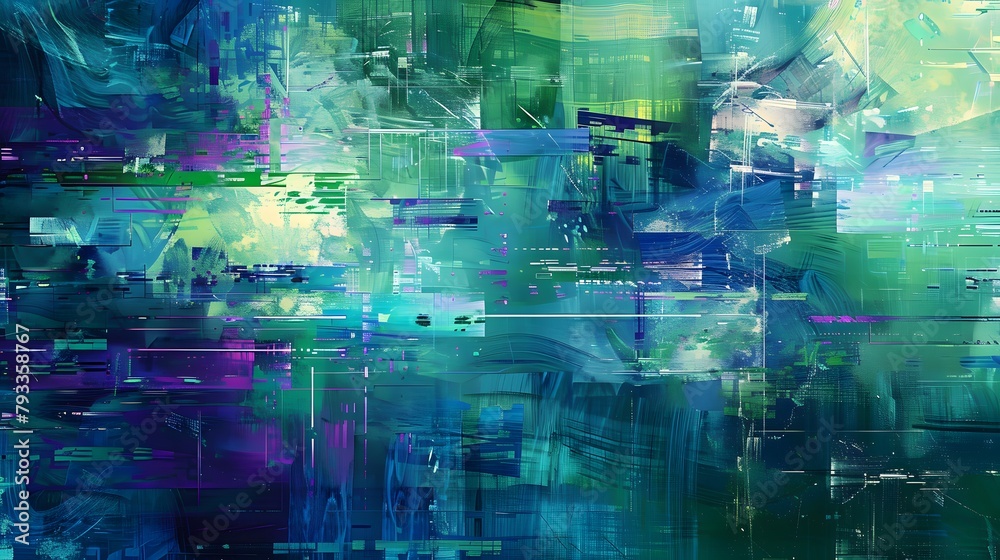 Abstract  connectivity technology background