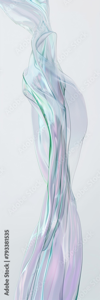 Abstract wavy fluid background