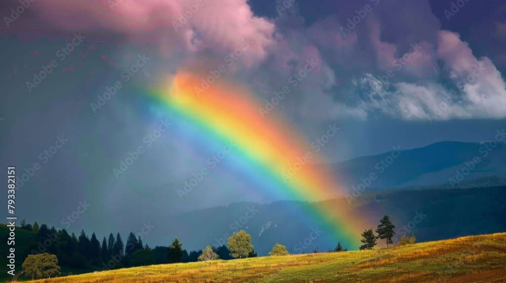 rainbows after the rain generative ai