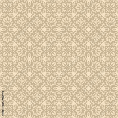 Wallpaper Mural Seamless vector lace pattern decorative print for wallpaper, textile, paper, gifts beautiful background  Torontodigital.ca