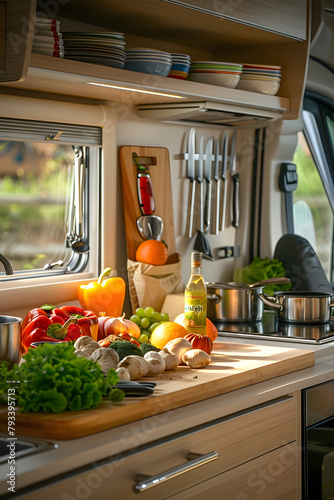 Efficiently Planned and Healthful RV Kitchen for Joyful Culinary Travel Experiences