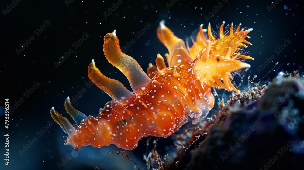 Fototapeta premium submarine life. generative ai