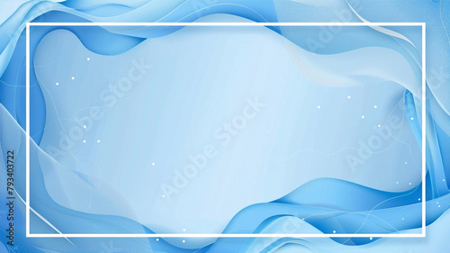 light blue back ground with white borders