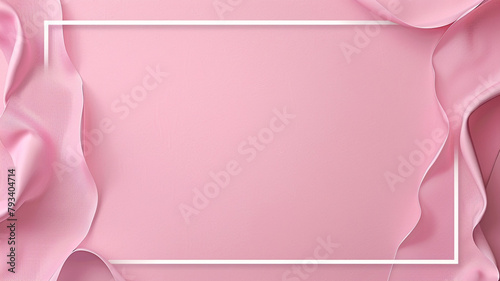 pink background with white borders