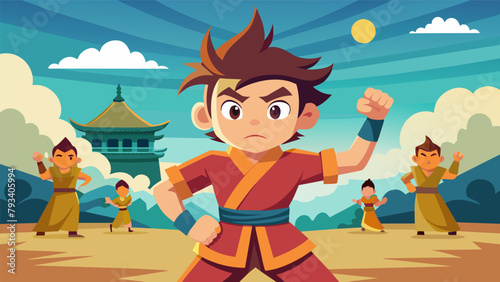 An animated series for children featuring heroes based on legendary martial arts masters inspiring young minds to explore the rich history of