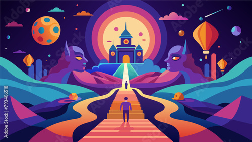 A psychedelic retreat offering guided trips with trained thes to explore heightened states of consciousness and spiritual growth..