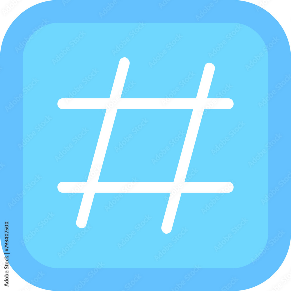 Obraz premium Hashtag Icon