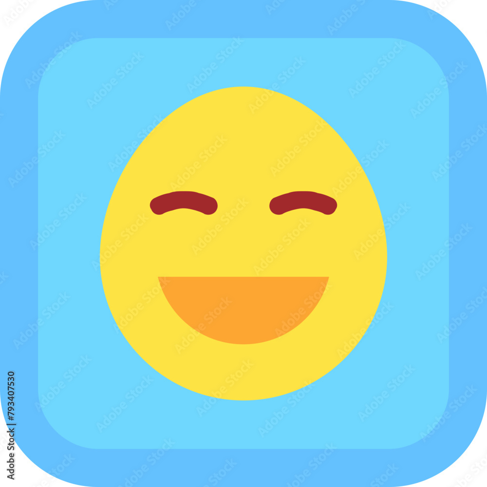 Fototapeta premium Laugh Icon