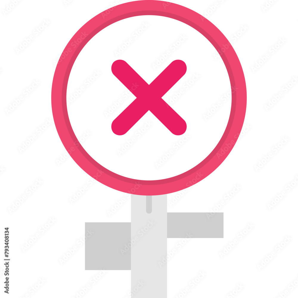 Fototapeta premium Cancel Icon