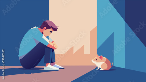 A teenager facing bullying and social isolation finding solace in their pet hamster who never judges and always offers a safe haven from the