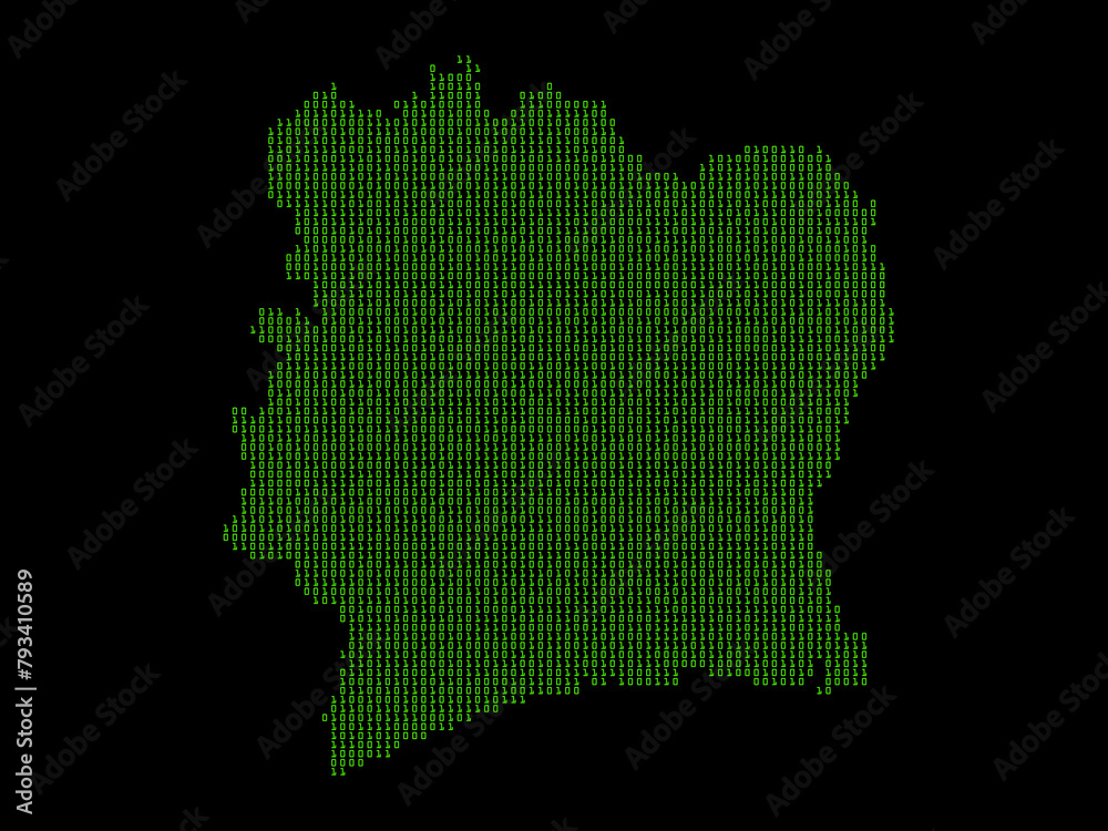 A sketching style of the map Ivory Coast. An abstract image for a geographical design template. Image isolated on black background. A sketching style of the map Ivory Coast. An abstract image for a geographical design template. Image isolated on black background.