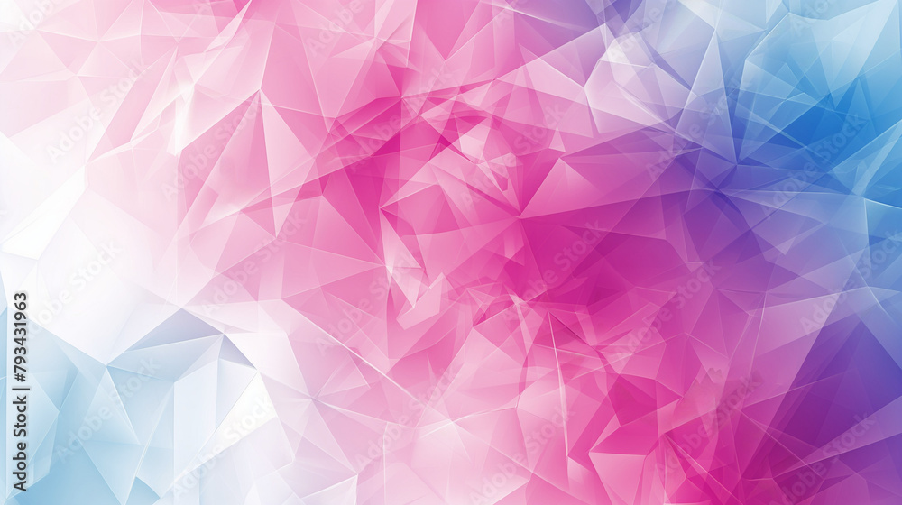 Obraz premium background with abstract pink and violet geometric
