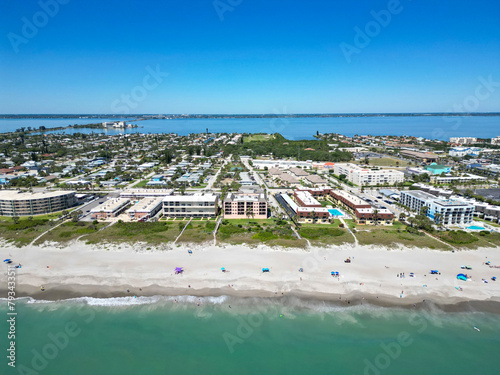 Oceanfront hotels, resorts, and condos near Cocoa Beach pier and Cape Canaveral on Florida's Space Coast