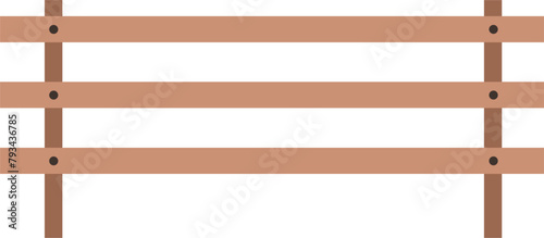 Picket fence Illustration 