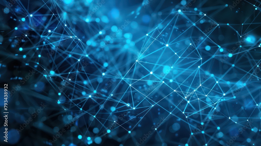 background Futuristic computer network and advanced internet network connection background Futuristic computer network and advanced internet network connection